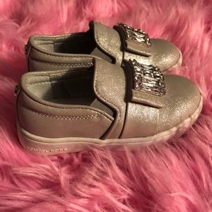 Silver Gem slip in shoes